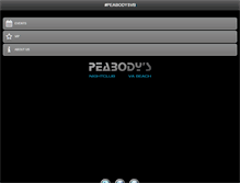Tablet Screenshot of peabodysvirginiabeach.com